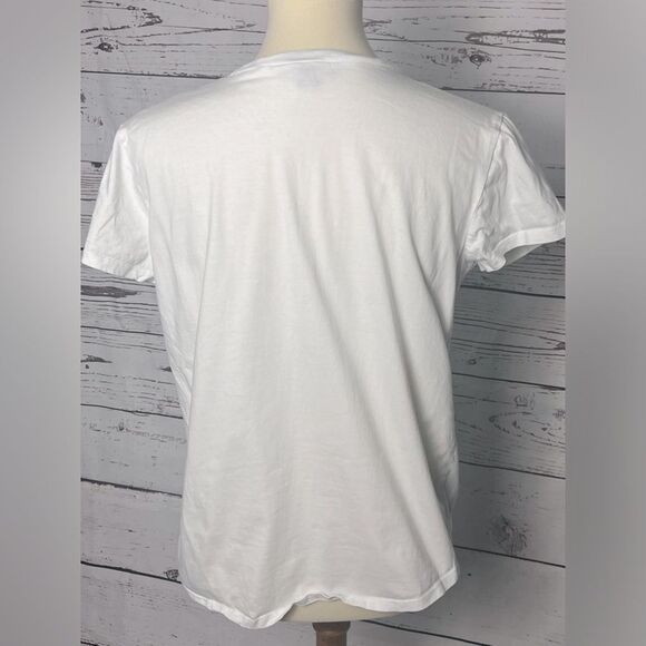 Forever 21 White Short Sleeve Tee - Picture 3 of 6